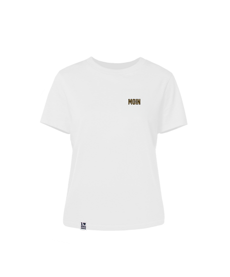 Moin-Leo  - Damen Shirt | 100% Bio-Baumwolle | Edler Stick