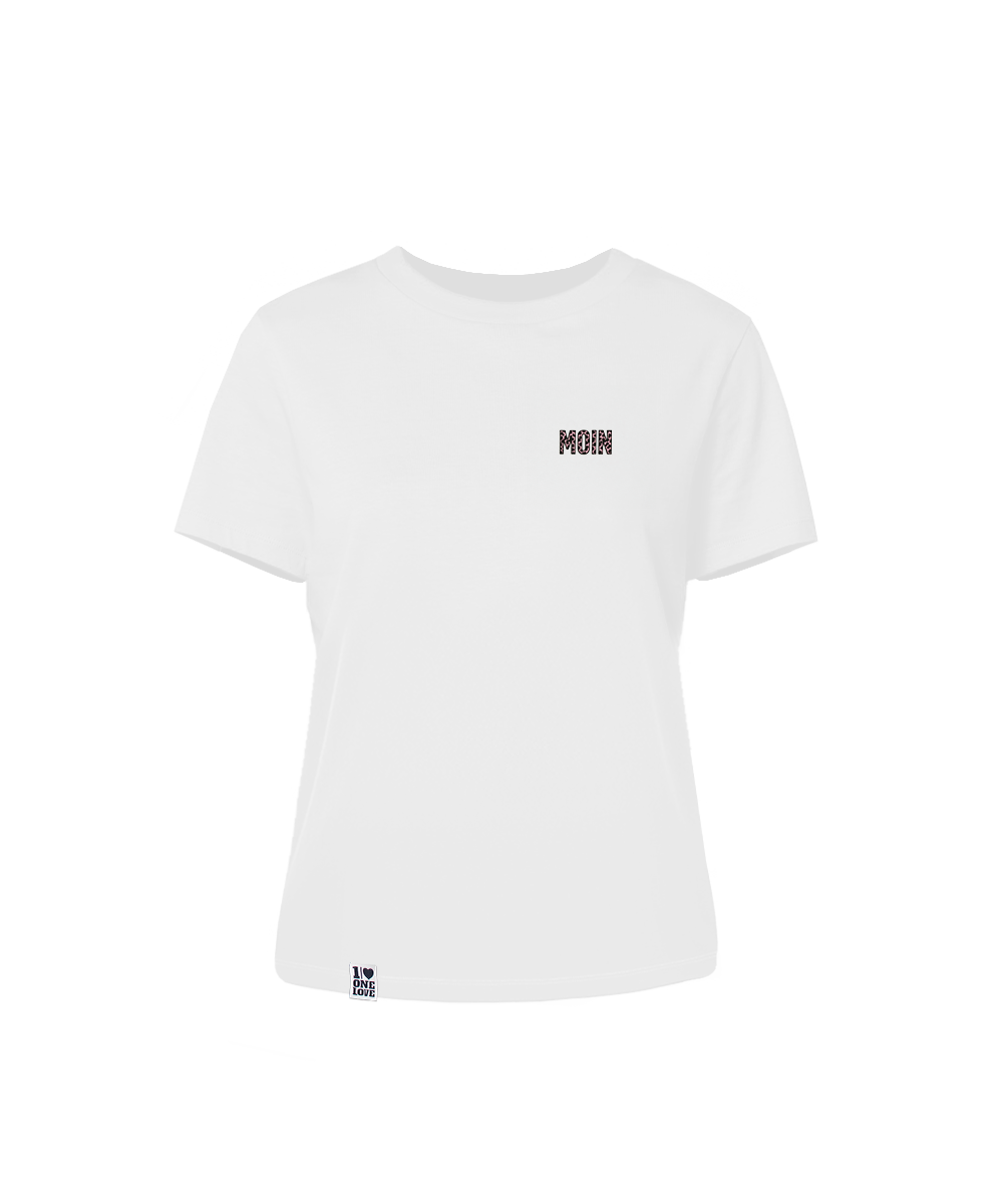 Moin-Leo  - Damen Shirt | 100% Bio-Baumwolle | Edler Stick