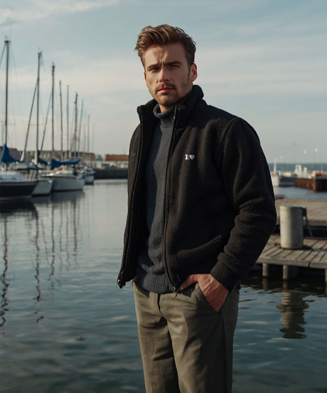 Meerlieben Momente – Kuschelfleece Jacke