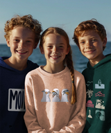 Küstenabenteuer – Möwen-Sweater für Kids