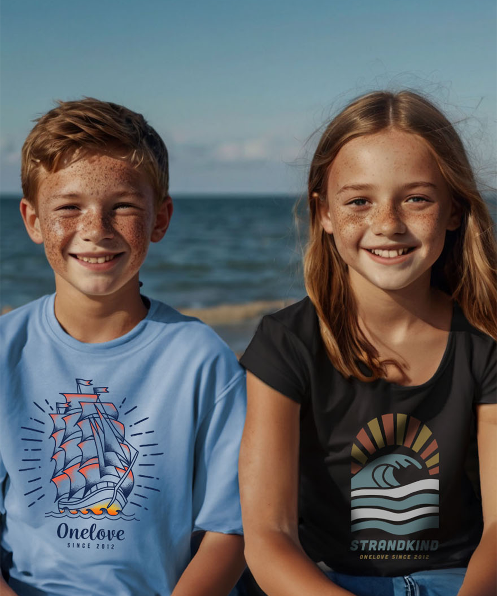 Strandkind Shirt - Meerzeit für Kids
