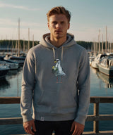 Schluckspecht Möwe  - PREMIUM Unisex Hoodie