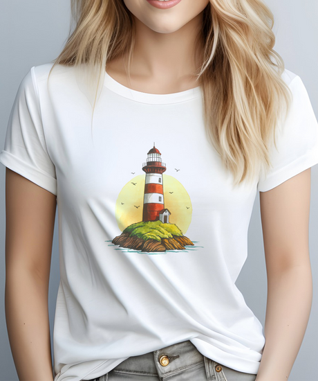 Leuchtturm  - Damen Shirt