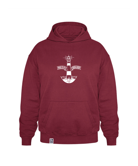 Meerverliebt Leuchtturm  -  Oversized HighQuality Unisex Hoodie