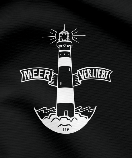 Meerverliebt Leuchtturm  - Unisex Sweatre