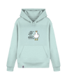 Lieber im Meer baden, als in Arbeit schwimmen  - Unisex Hoodie | 100% Bio-Baumwolle