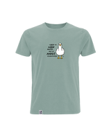 Lieber im Meer baden, als ich Arbeit schwimmen  - Herren Shirt | 100% Bio-Baumwolle