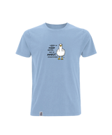 Lieber im Meer baden, als ich Arbeit schwimmen  - Herren Shirt | 100% Bio-Baumwolle