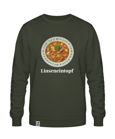Linseneintopf  - Unisex Sweater | Bio-Baumwolle | 100% Omas Küche