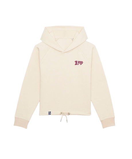 Onelove Strand Backprint  - Damen Hoodie