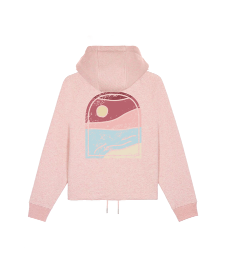 Onelove Strand Backprint  - Damen Hoodie