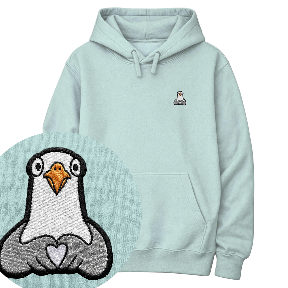 Love Bird  - Unisex Premium Hoodie | Bio-Baumwolle | Edler Stick
