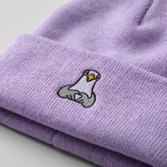 Lovebird - Bestickte Wintermütze