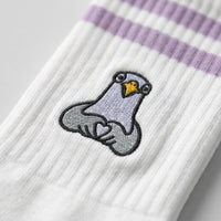 Lovebird - Striped Tennis Socks