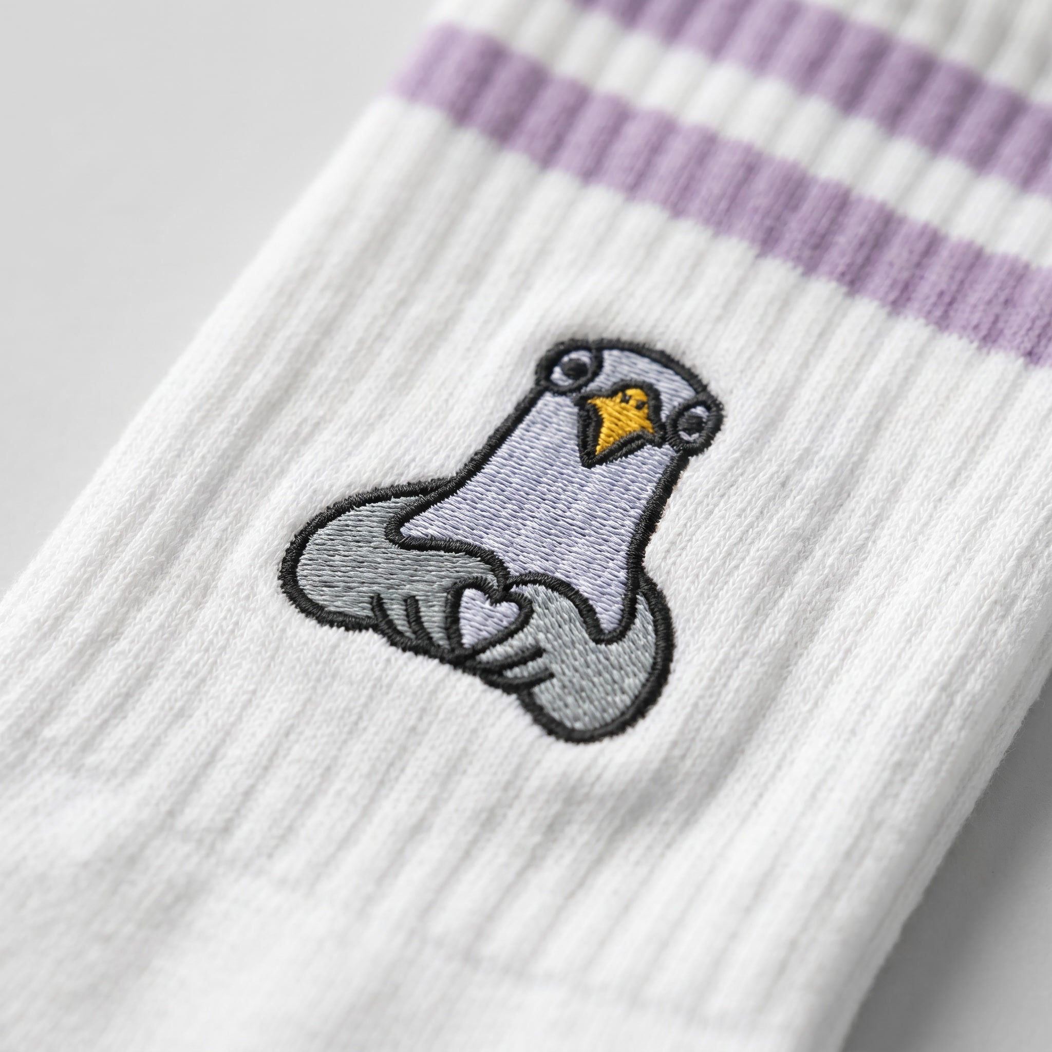 Lovebird - Striped Tennis Socks