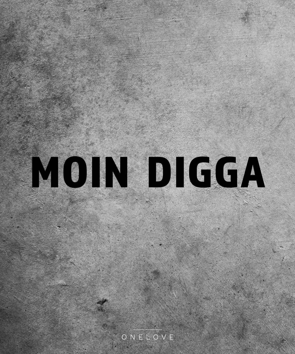 Moin Digga  - Herren Shirt