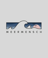 Meermensch Welle  - Herren Shirt