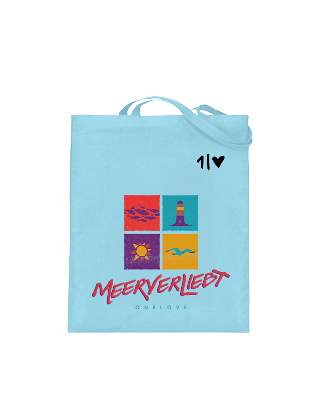 Meerverliebt  - Jutebeutel
