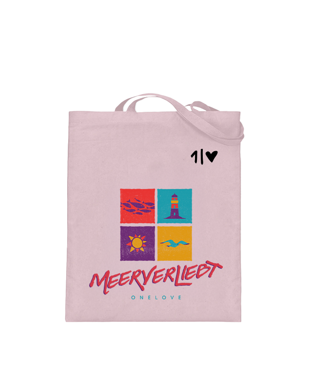 Meerverliebt  - Jutebeutel