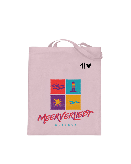 Meerverliebt  - Jutebeutel