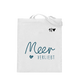 Meerverliebt  - Jutebeutel