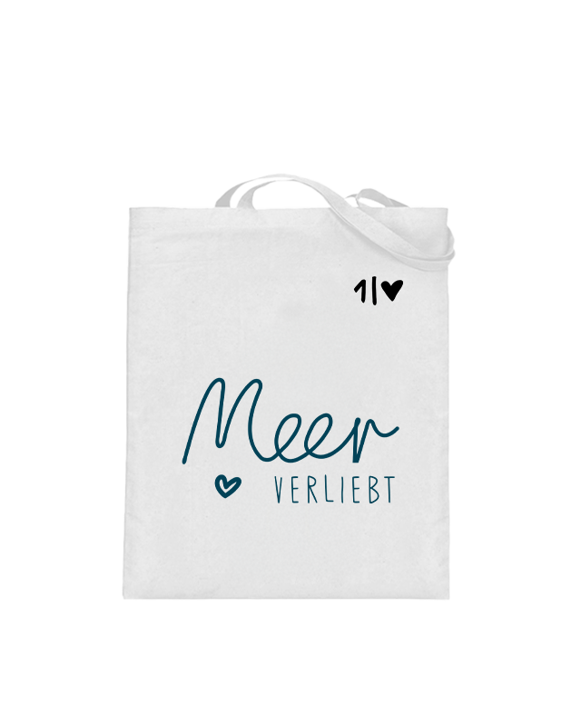 Meerverliebt  - Jutebeutel