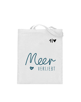 Meerverliebt  - Jutebeutel