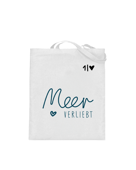Meerverliebt  - Jutebeutel