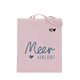 Meerverliebt  - Jutebeutel