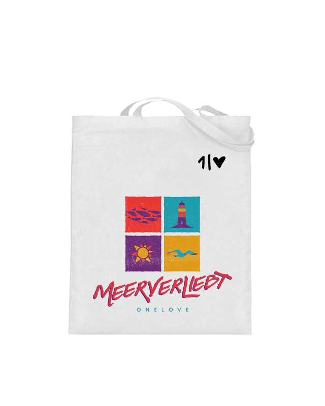Meerverliebt  - Jutebeutel