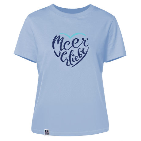 Meerverliebt  - Damen Shirt | 100% Bio-Baumwolle