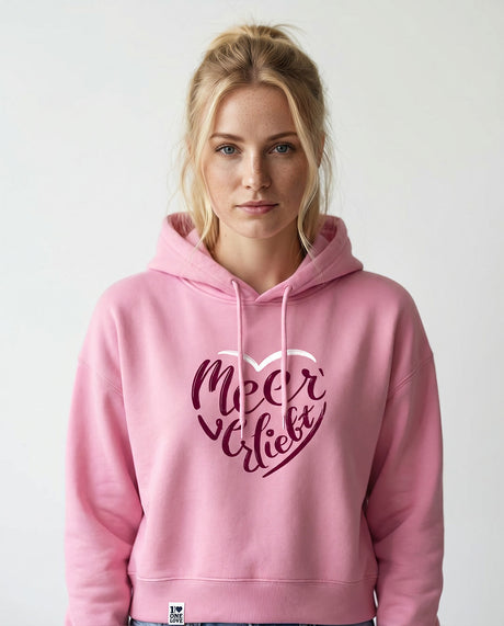 Meerverliebt  - Damen Hoodie | Bio-Baumwolle