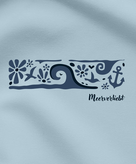 Meerverliebt Welle  - Unisex Premium Sweater