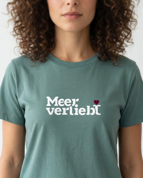 Meerverliebt  - Damen Shirt | 100% Bio-Baumwolle