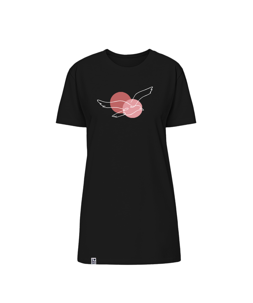 Möwe  - T-Shirt Kleid