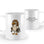 Möwe Wolle  Keramik Tasse
