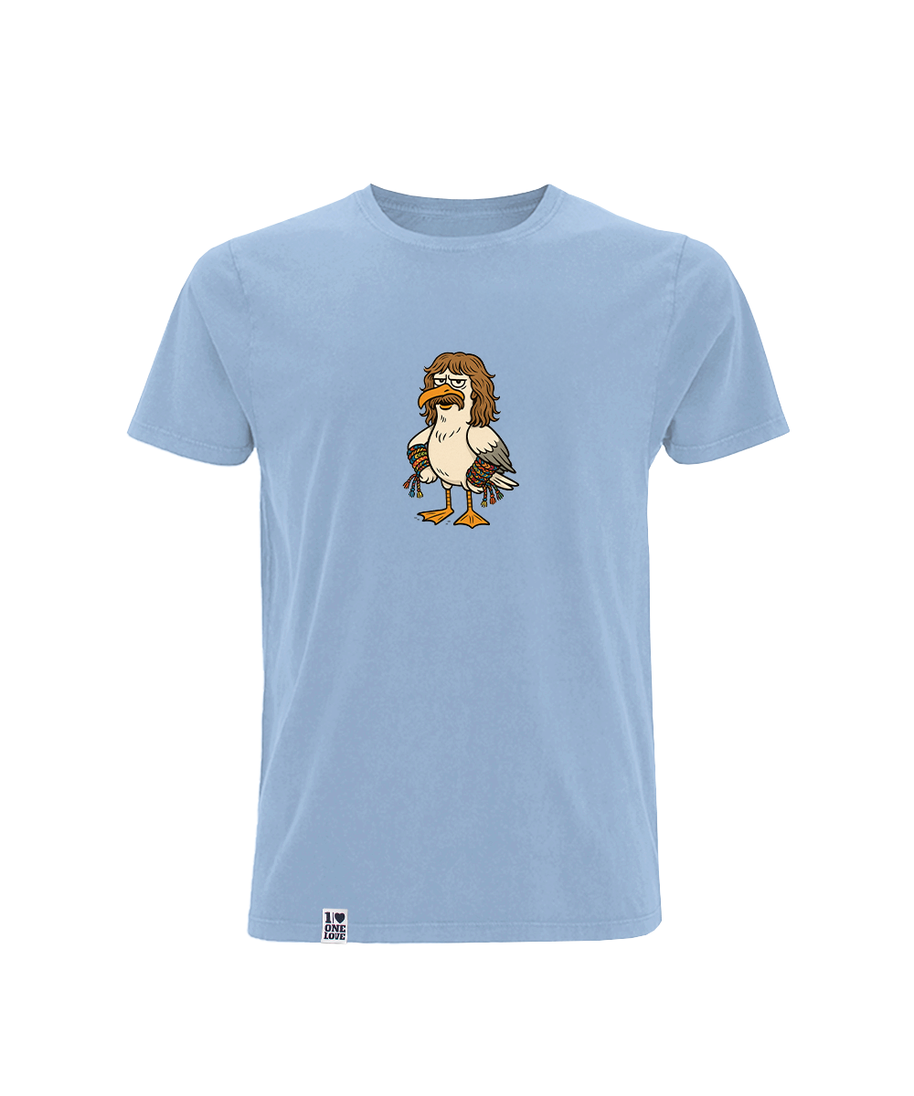Möwe Wolle  - Herren Shirt | 100% Bio-Baumwolle
