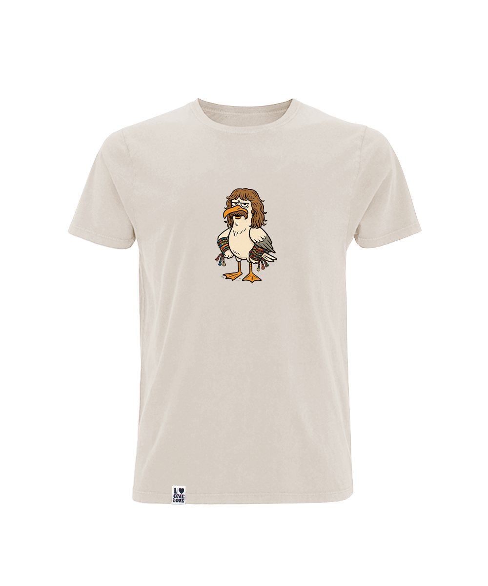 Möwe Wolle  - Herren Shirt | 100% Bio-Baumwolle