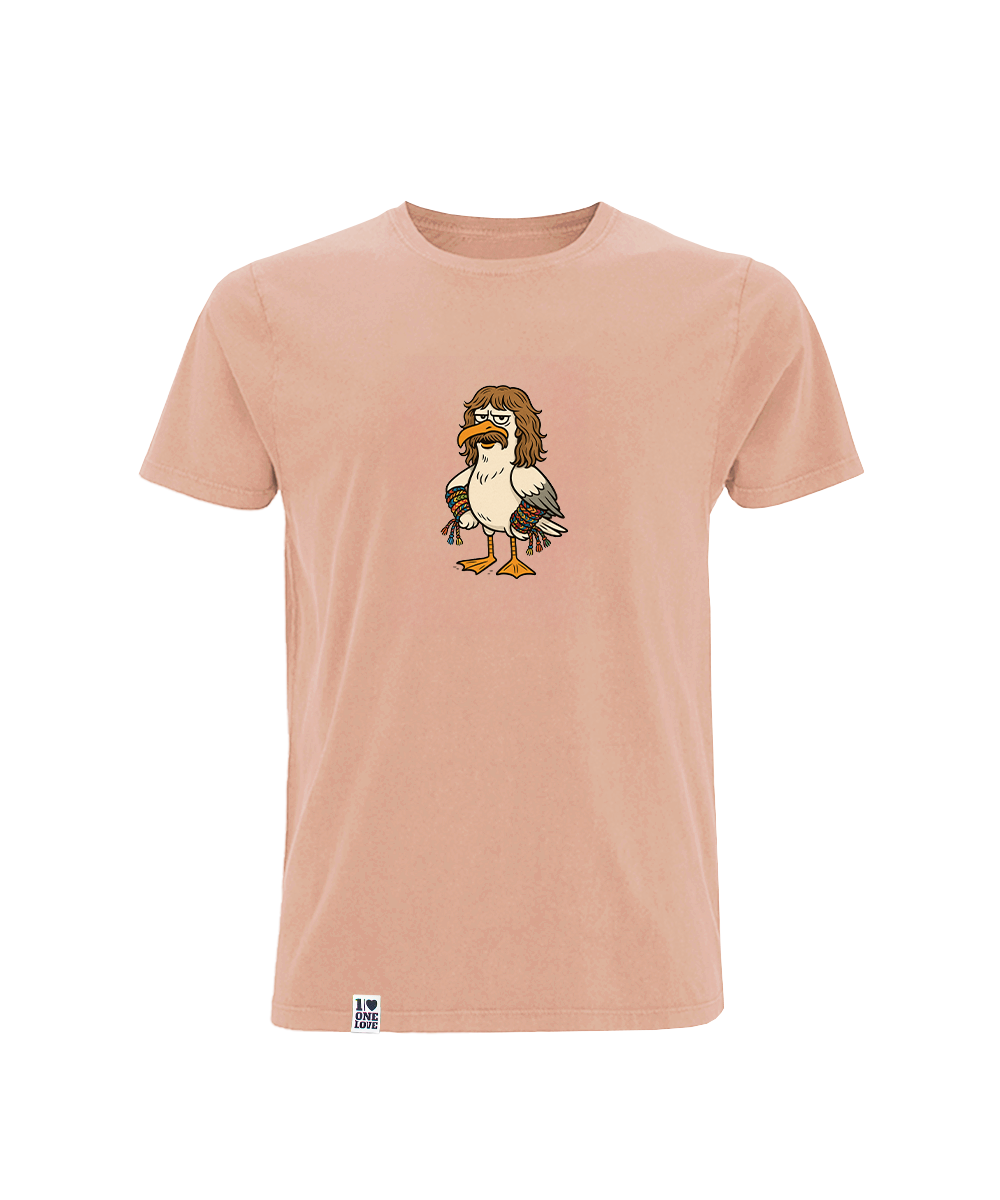 Möwe Wolle  - Herren Shirt | 100% Bio-Baumwolle