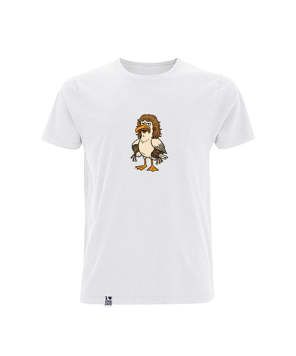 Möwe Wolle  - Herren Shirt | 100% Bio-Baumwolle