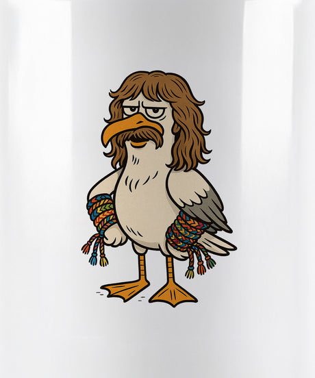 Möwe Wolle  - Tasse Weiß