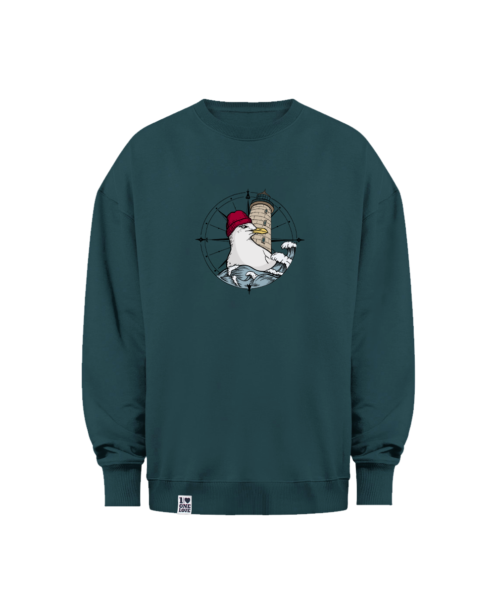 Möwen-Kompass  - Unisex Sweater