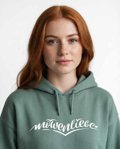 Möwenliebe  - Damen Hoodie | Bio-Baumwolle