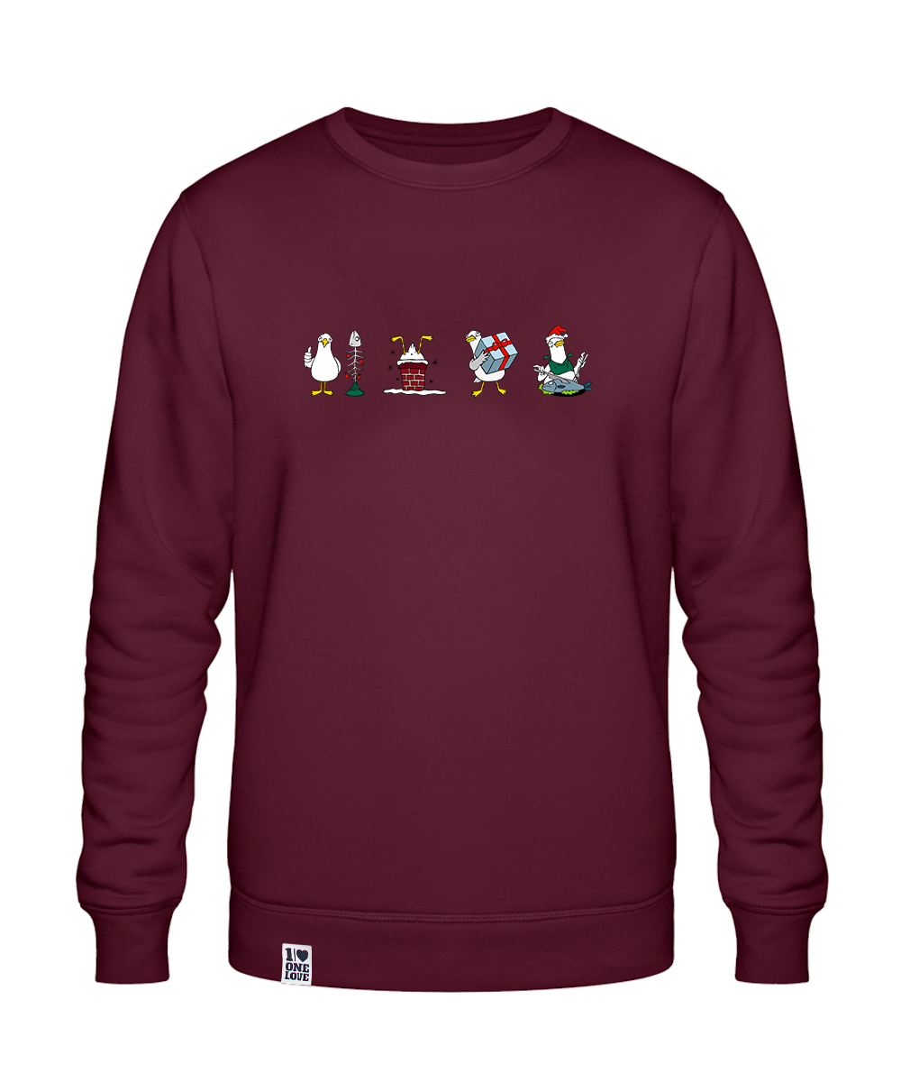 Xmas-Möwen  - Unisex Sweater | Bio-Baumwolle | XMAS EDITION