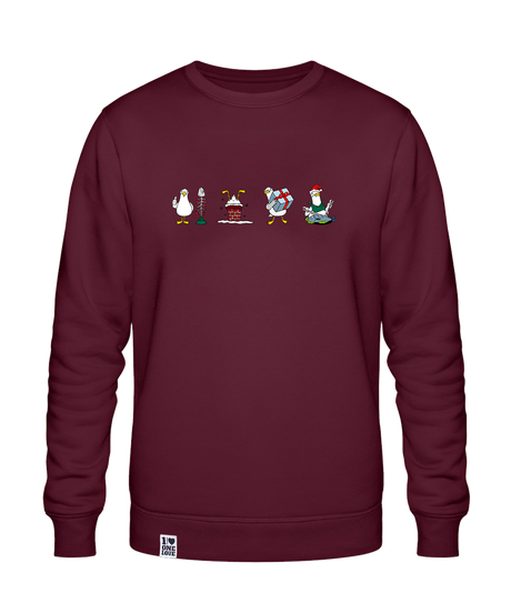 Xmas-Möwen  - Unisex Sweater | Bio-Baumwolle | XMAS EDITION
