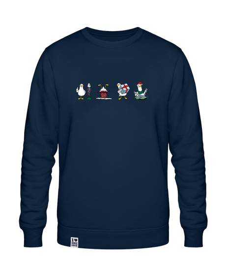 Xmas-Möwen  - Unisex Sweater | Bio-Baumwolle | XMAS EDITION