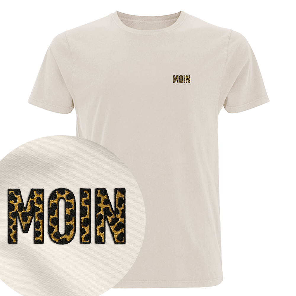 Moin-Leo  - Herren Shirt | 100% Bio-Baumwolle | Edler Stick