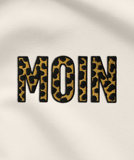 Leo Moin  - Sweatjacke | Bio-Baumwolle | Edler Stick