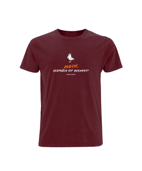Moin. Gespräch ist beendet!  - Herren Shirt | 100% Baumwolle