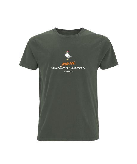 Moin. Gespräch ist beendet!  - Herren Shirt | 100% Baumwolle